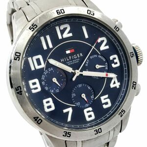 TOMMY HILFIGER トミーヒルフィガー 腕時計 TH.248.1.14.1640 クオーツ アナログ ラウンド カレンダー コレクション 動作確認済み