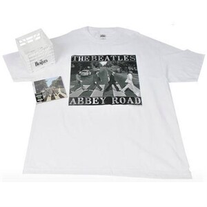 The Beatles ザ・ビートルズ - Abbey Road Tシャツ(サイズ=XL)付ホワイト・コンテナ入限定リマスター再発CD