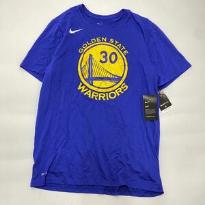 Nike Golden State Warriors DRI-FIT NBA Short Sleeve Blue 