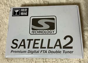 サテラ2 SATELLA2 無料衛星放送 FTA ダブルチューナー　動作未確認のジャンク品