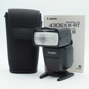 【美品】Canon キャノン スピードライト 430EX Ⅲ-RT #795