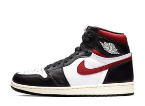 Nike Air Jordan 1 Retro High "Black/White/Sail/Gym Red" 29.5cm 555088-061