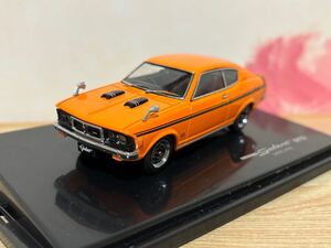 送料無料　1/43 三菱 コルト ギャラン GTO オレンジ 旧車 ミニカー エムテック MTECH MITSUBISHI COLT GALANT 当時物 エポック