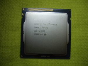 【送料無料】 Intel Core i7-3770 （LGA1155、3.40GHz、SR0PK）