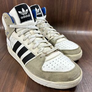 KT240305 D-70 adidas アディダス Originals オリジナルスPro Play 2 High カジュアルスニーカー ホワイト メンズ 27.5cm