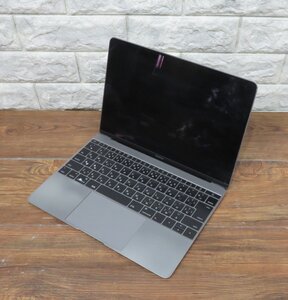 ★≪ジャンク品≫MacBook 12 m3-1.1G/8G/250G 難有[t24120501]