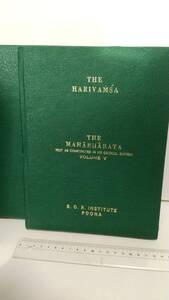 マハーバーラタ校訂テキストvol1,2,3,and5の4冊