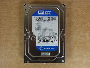 ◎F/620●ウェスタン・デジタル Western Digital☆3.5インチHDD(ハードディスク)☆160GB SATA300 7200rpm☆WD1600AAJS☆中古品