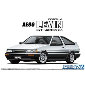 【プラモデル】AOSHIMA アオシマ文化教材社 1/24 TOYOTA トヨタ AE86 カローラレビンGT-APEX 