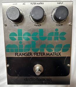 ★激レア★元箱&ペーパーあり★electric mistress★electro harmonixエレクトロハーモニクス★flanger filter