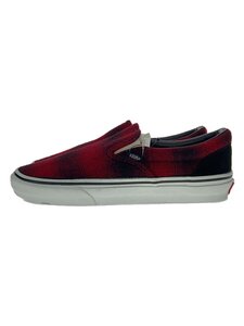 VANS◆ローカットスニーカー/26.5cm/RED/541320-0001/オンブレチェック//