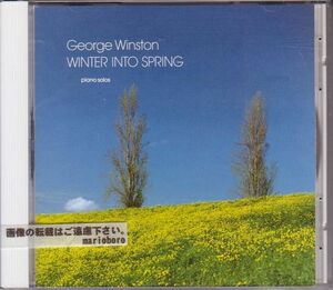 ジョージ・ウィンストン CD／ウィンター・イントゥ・スプリング 1982年 ウィンドハム・ヒル 日本盤