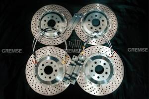 マセラティ クワトロポルテ 2009-2013 4.7L 純正6pot/4pot Brembo用 補修交換/ビックローターキット 380mm/330mm