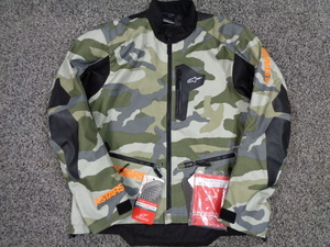 ・★ Lサイズ 【Alpinestars(アルパインスターズ)】 3303022-5 ALP VENTURE XTジャケット MOJAVE CAMO/OR FLUO ★ E