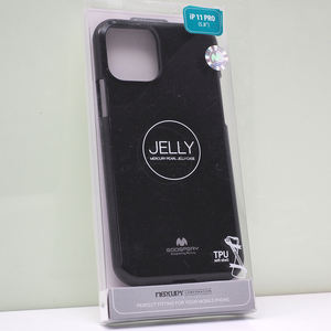 Apple iPhone 11 Pro (5.8インチ)用 GOOSPERY MERCURY JELLY ケース ラメ入り TPU ケース ブラック 黒 未開封品 iPhone11Proケース