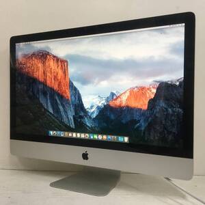 ☆【27インチ】Apple iMac (27-inch, Mid 2010) A1312『Core i5(760)2.8GHz/RAM:4GB/HDD:1TB』SuperDrive El Capitan 動作品