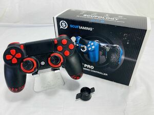 動作品 SCUFGAMING スカフインパクト プロフェッショナル ゲーミングコントローラー PS4&PC用 動作確認済 II-240924001