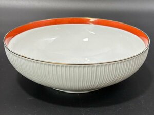 NORITAKE 昭和 レトロ オールドノリタケ JAPAN 御鉢 大鉢 盛鉢 ボウル 白磁　金彩 サラダボウル 煮物鉢 ノリタケ☆ちょこオク☆80