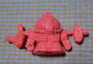 未切 ブレイバー 橙色 オレンジ 消しゴム SD蒼き流星SPTレイズナーマーク1 ガシャポン戦士 当時 スーパーロボット フィギュア 