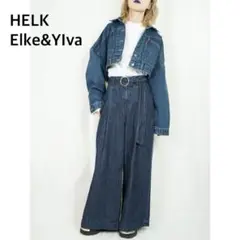 HELK Elke&YIva デニム ワイドパンツ