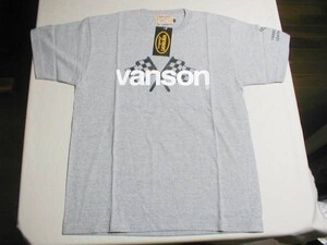 新品、VANSON 半袖Ｔee frag灰