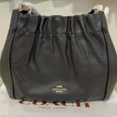 最終値下　新品未使用　COACH MAYA SHB ブラックショルダーバッグ