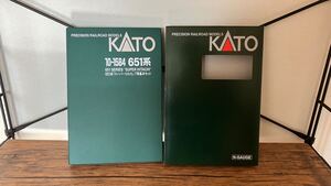 KATO 10-1584 10-1585 JR 651系　スーパーひたち　11両セット　フル編成　未走行　中間先頭車TN化　 Nゲージ 鉄道模型