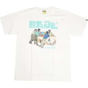 A BATHING APE ア ベイシング エイプ Bape Carhop Tee White Tシャツ 白 Size 【M】 【新古品・未使用品】 20806508