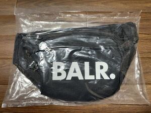 【新品未使用/タグ付】BALR. ボーラー　ロゴウエストバッグ/ショルダーポーチ　 ブラック 