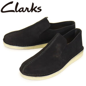 Clarks (クラークス) 26175683 Desert Mosier デザートモジアー メンズシューズ Black Suede CL112 UK7.5-約25.5cm