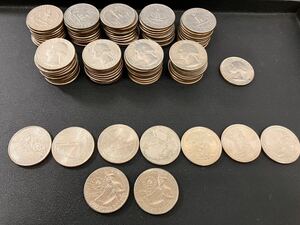 【T】おまとめ　１００枚　クォータードル　２５セント　アメリカ　コイン　硬貨 QUARTER DOLLAR 建国２００周年 50州25セント硬貨