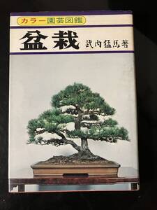 【即決・送料込み】盆栽 武内猛馬著 カラー園芸図鑑