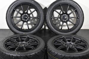 ☆YOKOHAMA アドバンレーシング RS2 17インチ☆PCD100 7.5J +50☆VALINO EBISU祭☆新品ラベル付き☆235/40R17☆86 BRZ インプレッサ☆