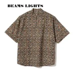 新品タグ付きBEAMS LIGHTS / バティック プルオーバー シャツ