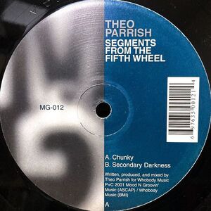 【US盤/12】Theo Parrish / Segments From The Fifth Wheel ■ Moods & Grooves / MG-012