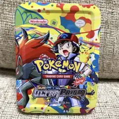 英語版　ポケットモンスター　トレーディングカードゲーム　40枚　缶ケース入り