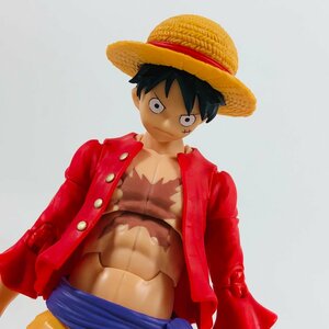 難あり中古品 S.H.Figuarts フィギュアーツ ワンピース モンキー・D・ルフィ鬼ヶ島討入