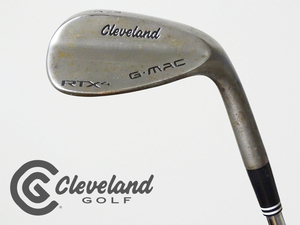 【美品】PGAツアー支給品 CLEVELAND RTX 4 G-MAC PROTO RAW ウェッジ 60度 G.MAC選手支給 KBS TOUR 120 S プロトタイプ 本物保証