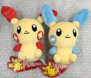 ★当時物 タグ付き 2003 ポケモンセンター限定 POKE DOLL POK’e DOLL ポケドール プラスル マイナン ぬいぐるみ ポケットモンスターグッズ