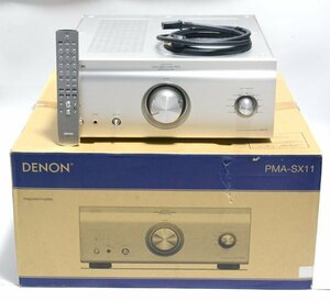 ★元箱、リモコン付！DENON デノン PMA-SX11 プリメインアンプ 美品！★