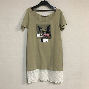 69 SEE BY CHLOE シーバイクロエ　グラフィックプリント　TEE ワンピース　トップス 難あり　20220825