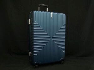 1円 ■極美品■ Samsonite サムソナイト インターセクト スピナー68 ポリカーボネート 4輪 キャリーバッグ スーツケース ブルー系 FF3151