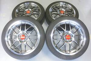 BBS RS-GT 8.0J Inset+52 PCD114.3 5H　RS989A オデッセイ・ステップワゴン・ヴェゼル・ボクシー・CX-5・C-HR RF RG-R RI-A レイズCE28N