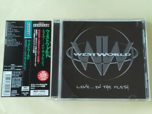 【数回再生しただけの美品です】WESTWORLD Live...In The Flesh ★RIOT　TNT　DANGER DANGER メロハー