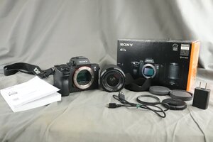 F★【送料無料!!】SONY α7 III ILCE-7M3 ソニー ミラーレス一眼 + FE 28-70mm F3.5-5.6 SEL2870 ズームレンズキット 元箱付き