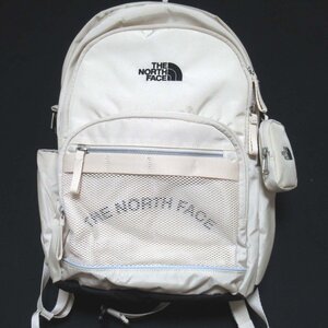 美品 THE NORTH FACE ザノースフェイス 韓国限定ライン WANNABE EXT PACK リュックサック バックパック デイパック NM2DP03K クリーム