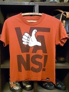 VANS THUMB UP T-SHIRT SIZE S バンズ サムアップ Tシャツ