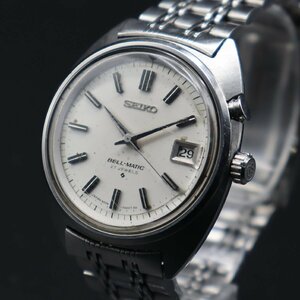 SEIKO BELL-MATIC セイコー ベルマチック 4005-7000 27石 不動ジャンク 諏訪 デイト 純正ブレス 1968年 GSリューズ アンティーク メンズ