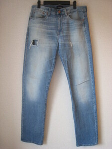 ☆ J.CREW JEANS ジェイクルー 770 Straight-fit Jeans ストレートフィットストレッチジーンズ SIZE: 32x34 BLU ☆