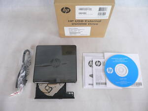 【新品】HP製 USB2.0バスパワー対応 ポータブルDVDスーパーマルチドライブ External DVDRW Drive 747554-001②